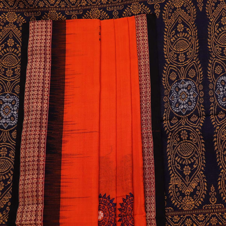 Handloom Bomkai Cotton Ikat Saree Handloom Saree_Cotton Priyadarshini Handloom