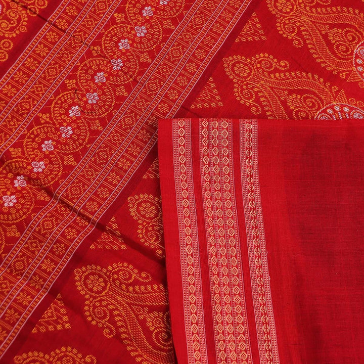 Handloom Bomkai Cotton Ikat Saree Handloom Saree_Cotton Priyadarshini Handloom