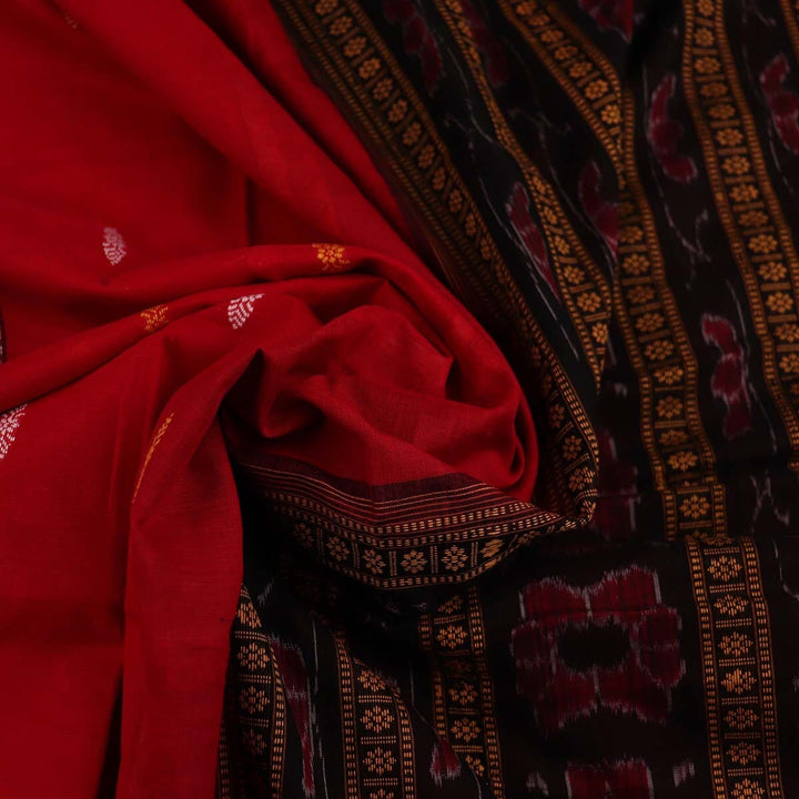 Handloom Bomkai Cotton Ikat Saree Handloom Saree_Cotton Priyadarshini Handloom