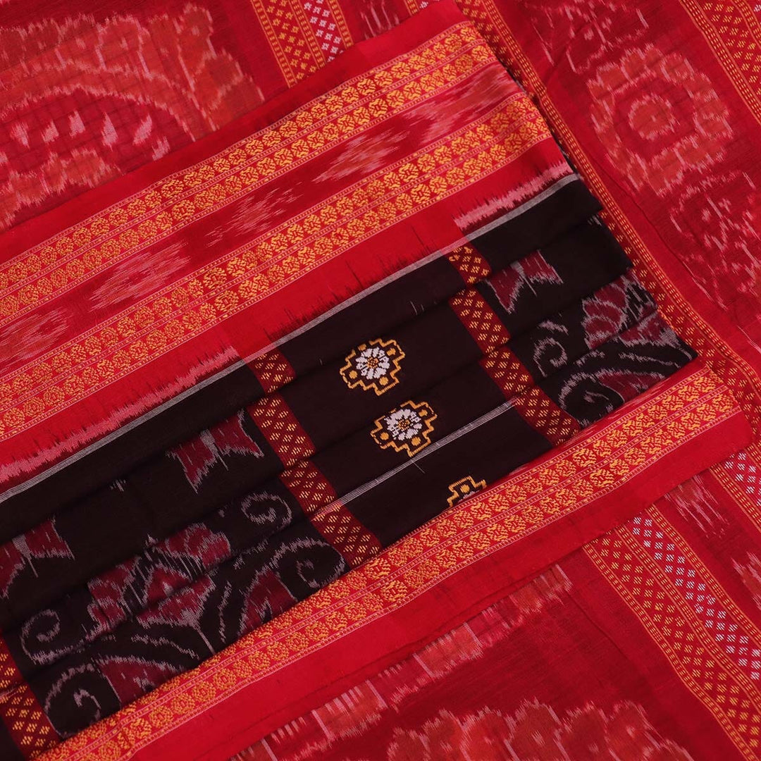 Handloom Bomkai Cotton Ikat Saree Handloom Saree_Cotton Priyadarshini Handloom