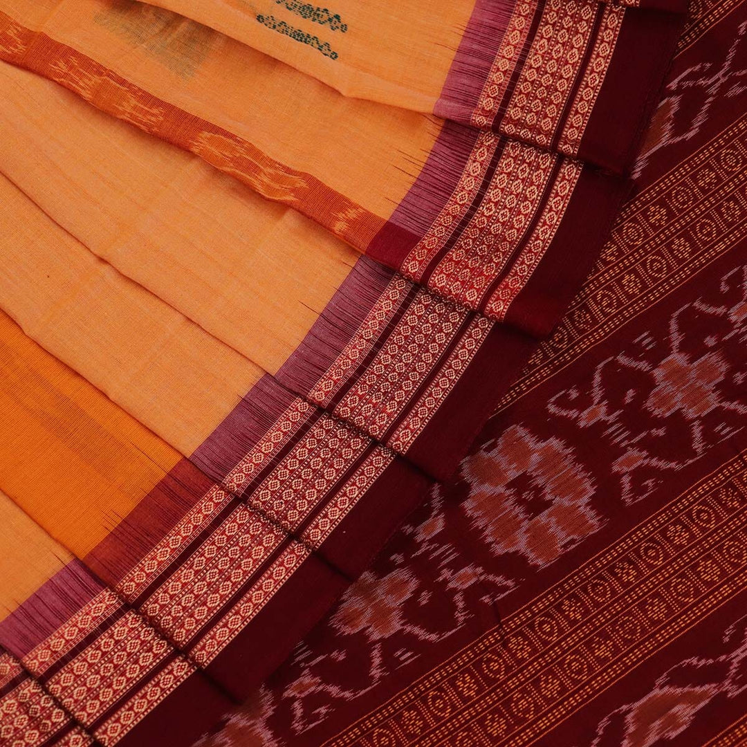 Handloom Bomkai Cotton Ikat Saree Handloom Saree_Cotton Priyadarshini Handloom