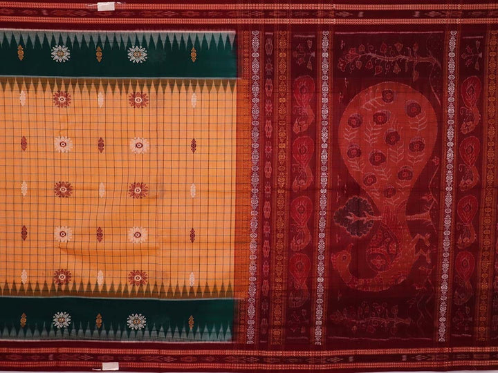 Handloom Bomkai Cotton Ikat Saree Handloom Saree_Cotton Priyadarshini Handloom