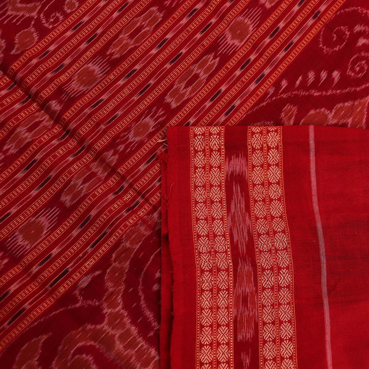 Handloom Bomkai Cotton Ikat Saree Handloom Saree_Cotton Priyadarshini Handloom