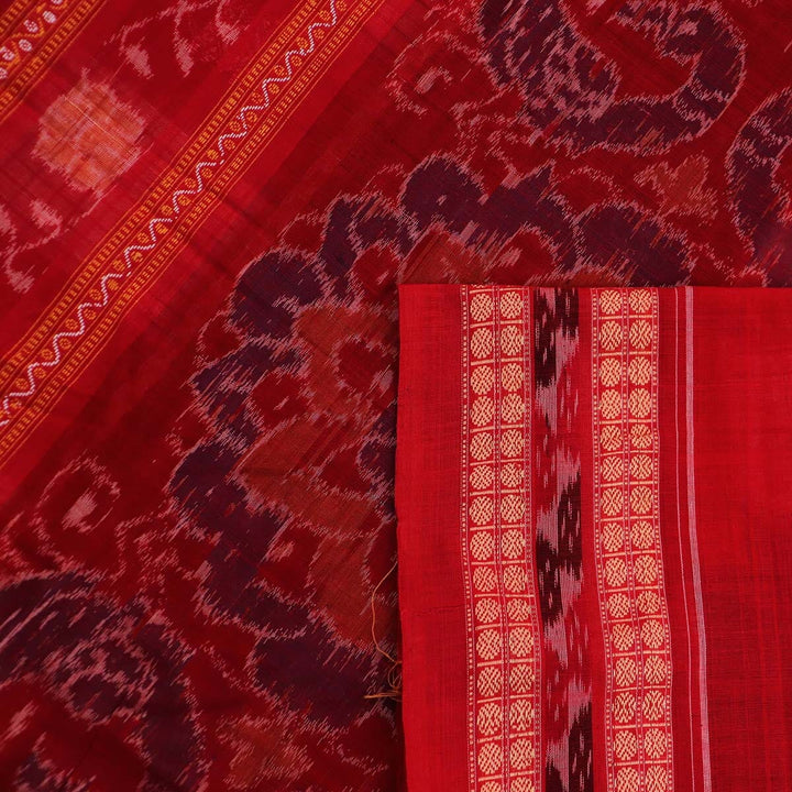 Handloom Bomkai Cotton Ikat Saree Handloom Saree_Cotton Priyadarshini Handloom