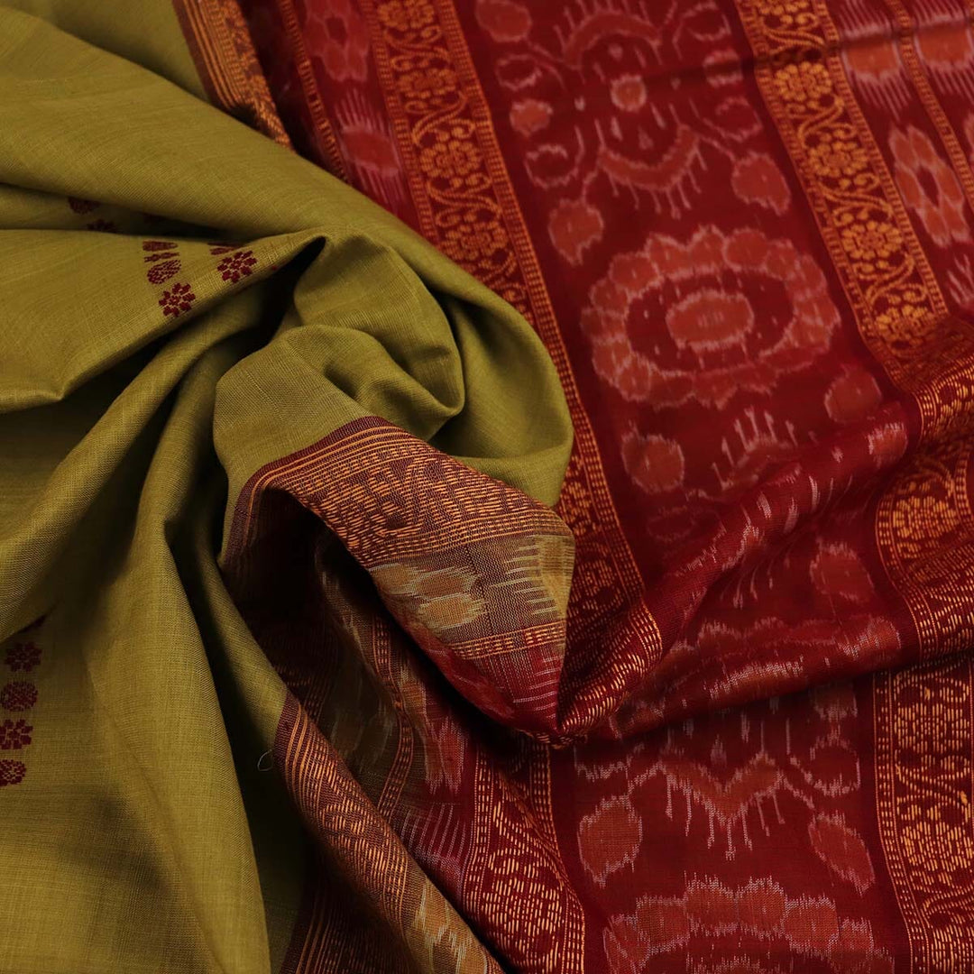 Handloom Bomkai Cotton Ikat Saree Handloom Saree_Cotton Priyadarshini Handloom