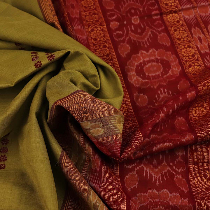Handloom Bomkai Cotton Ikat Saree Handloom Saree_Cotton Priyadarshini Handloom
