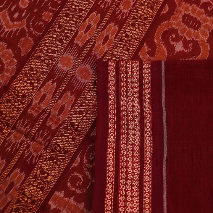 Handloom Bomkai Cotton Ikat Saree Handloom Saree_Cotton Priyadarshini Handloom