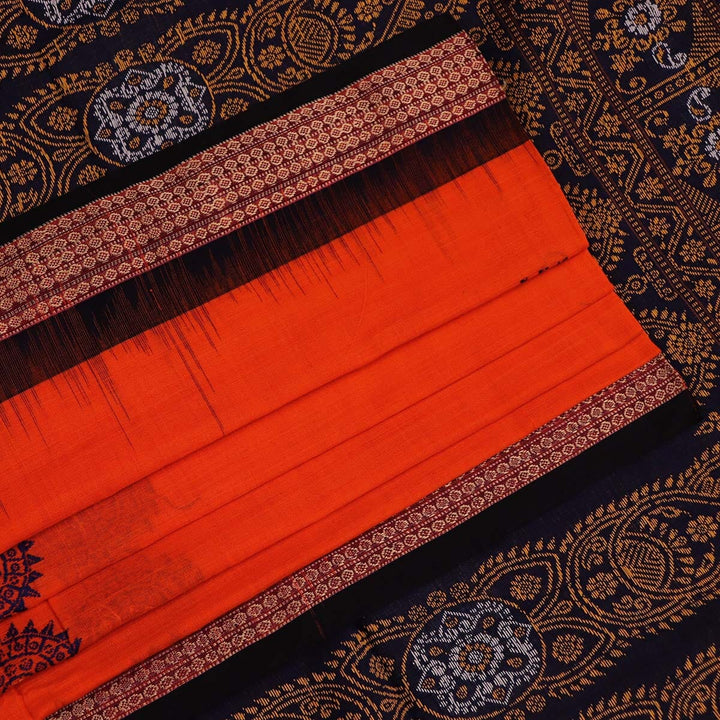 Handloom Bomkai Cotton Ikat Saree Handloom Saree_Cotton Priyadarshini Handloom