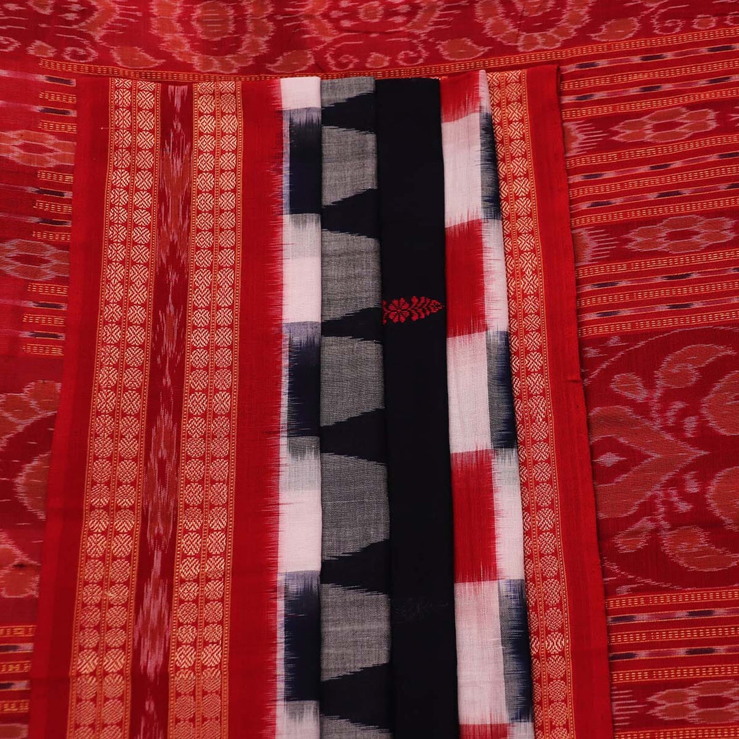 Handloom Bomkai Cotton Ikat Saree Handloom Saree_Cotton Priyadarshini Handloom