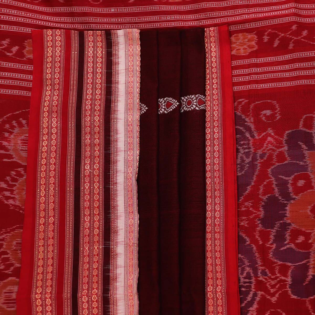 Handloom Bomkai Cotton Ikat Saree Handloom Saree_Cotton Priyadarshini Handloom