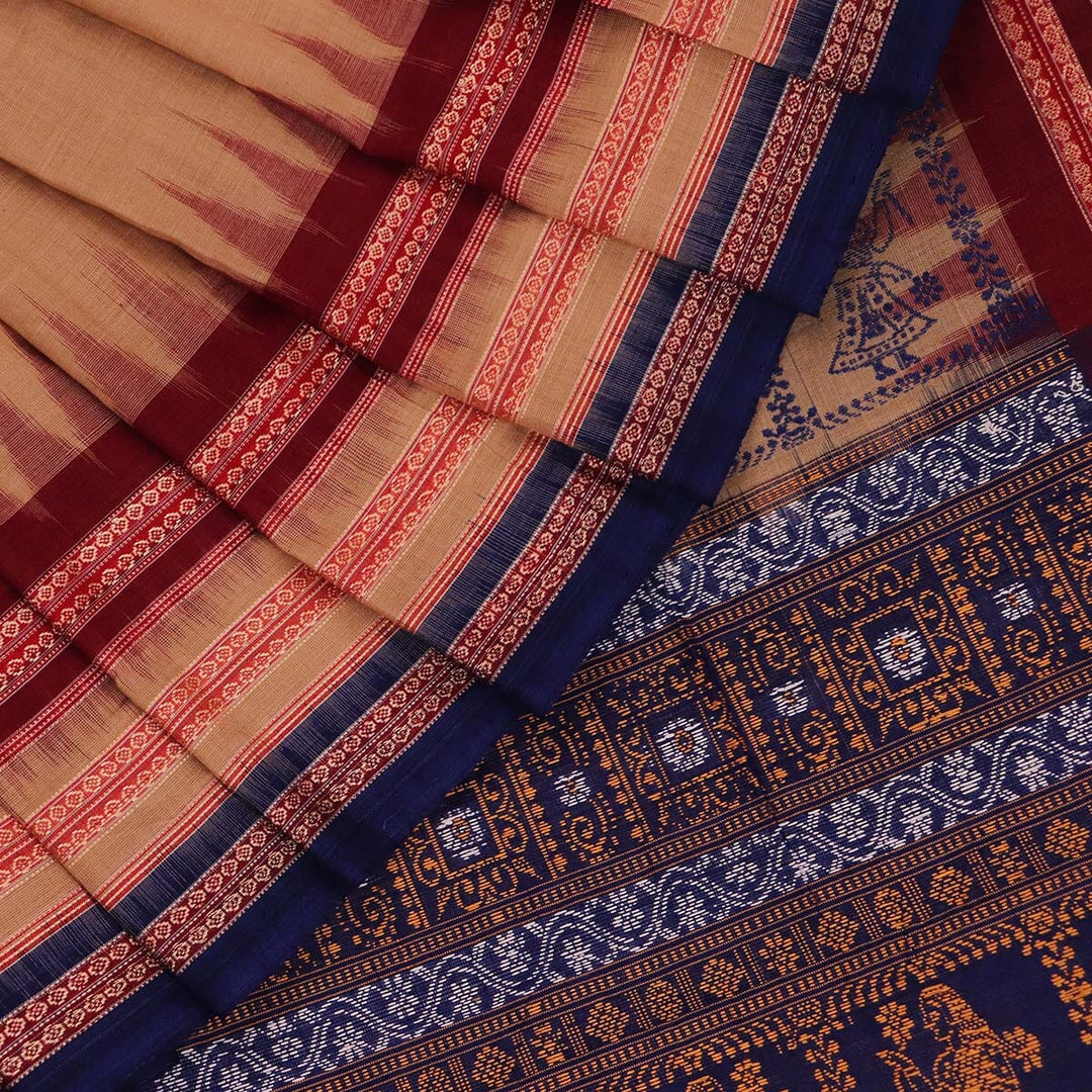 Handloom Bomkai Cotton Ikat Saree Handloom Saree_Cotton Priyadarshini Handloom