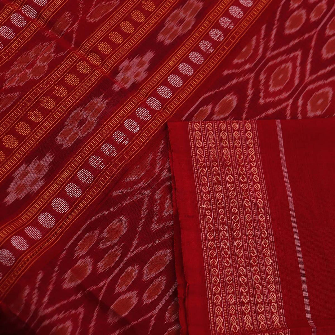 Handloom Bomkai Cotton Ikat Saree Handloom Saree_Cotton Priyadarshini Handloom