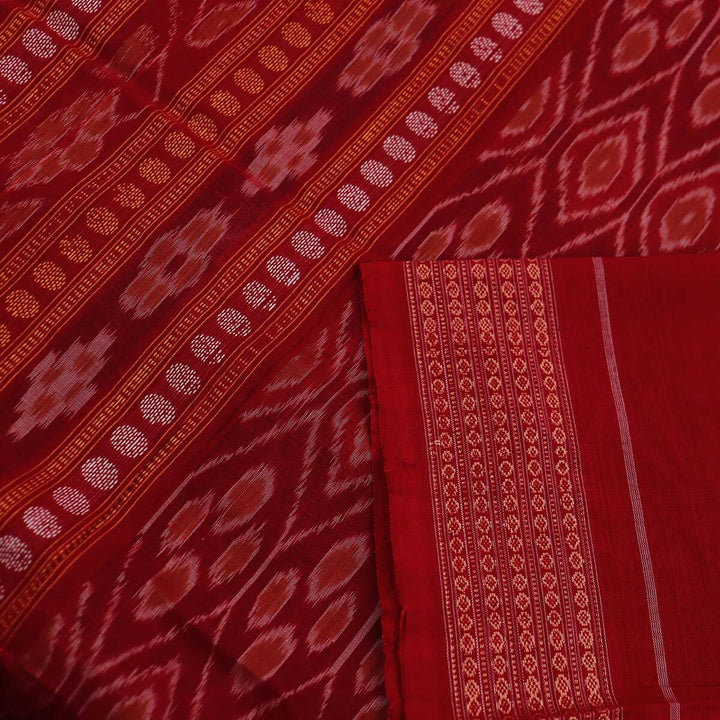 Handloom Bomkai Cotton Ikat Saree Handloom Saree_Cotton Priyadarshini Handloom