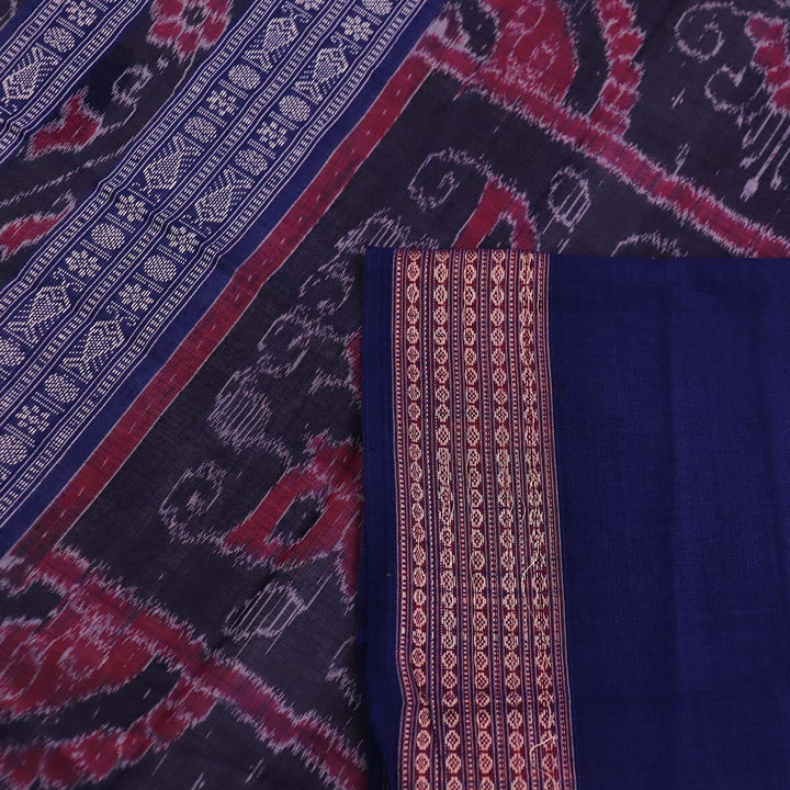 Handloom Bomkai Cotton Ikat Saree Handloom Saree_Cotton Priyadarshini Handloom