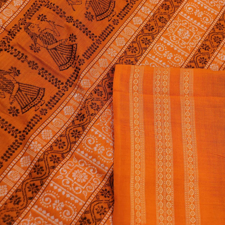 Handloom Bomkai Cotton Ikat Saree Handloom Saree_Cotton Priyadarshini Handloom