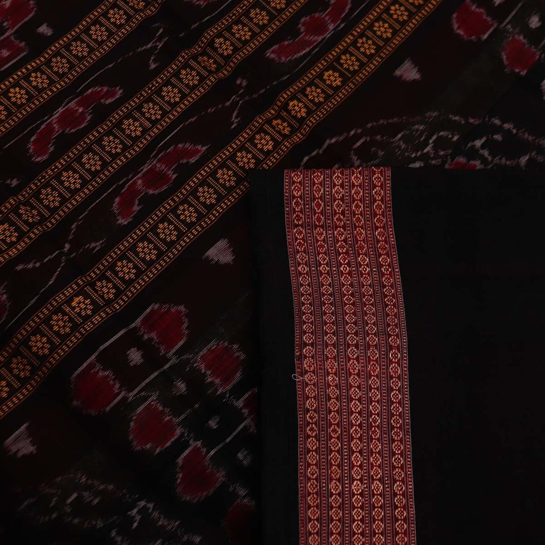 Handloom Bomkai Cotton Ikat Saree Handloom Saree_Cotton Priyadarshini Handloom