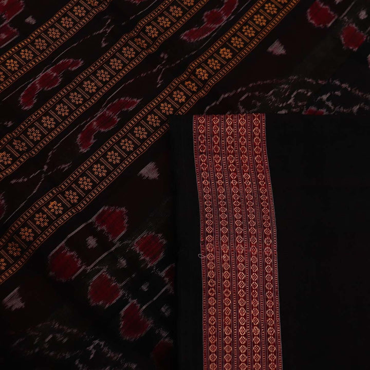 Handloom Bomkai Cotton Ikat Saree Handloom Saree_Cotton Priyadarshini Handloom
