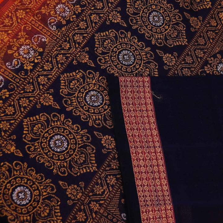 Handloom Bomkai Cotton Ikat Saree Handloom Saree_Cotton Priyadarshini Handloom