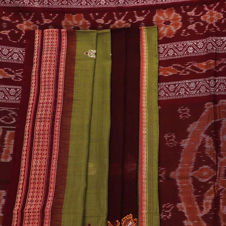 Handloom Bomkai Cotton Ikat Saree Handloom Saree_Cotton Priyadarshini Handloom