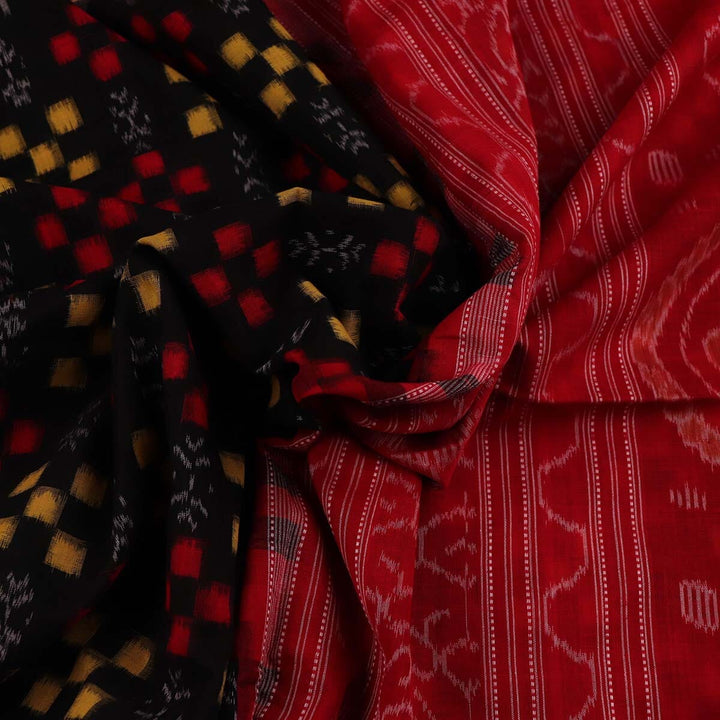 Handloom Sambalpuri Cotton Ikkat Saree Handloom Saree_Sambalpuri Cotton Priyadarshini Handloom