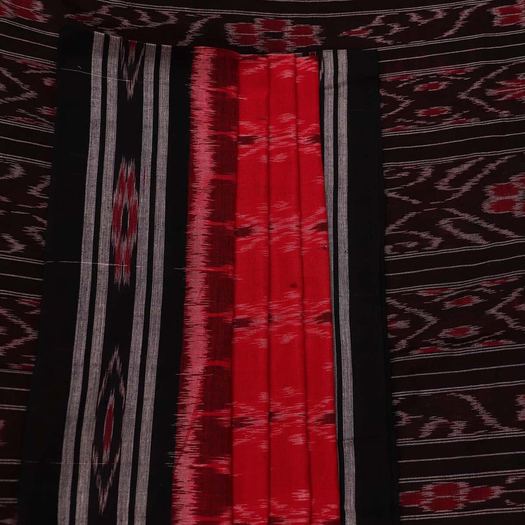 Handloom Sambalpuri Cotton Ikkat Saree Handloom Saree_Sambalpuri Cotton Priyadarshini Handloom