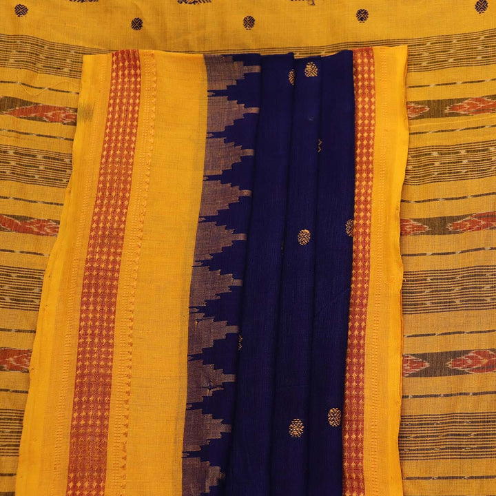 Handloom Sambalpuri Cotton Ikkat Saree Handloom Saree_Sambalpuri Cotton Priyadarshini Handloom