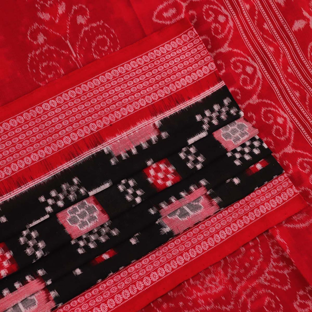 Handloom Sambalpuri Cotton Ikkat Saree Handloom Saree_Sambalpuri Cotton Priyadarshini Handloom