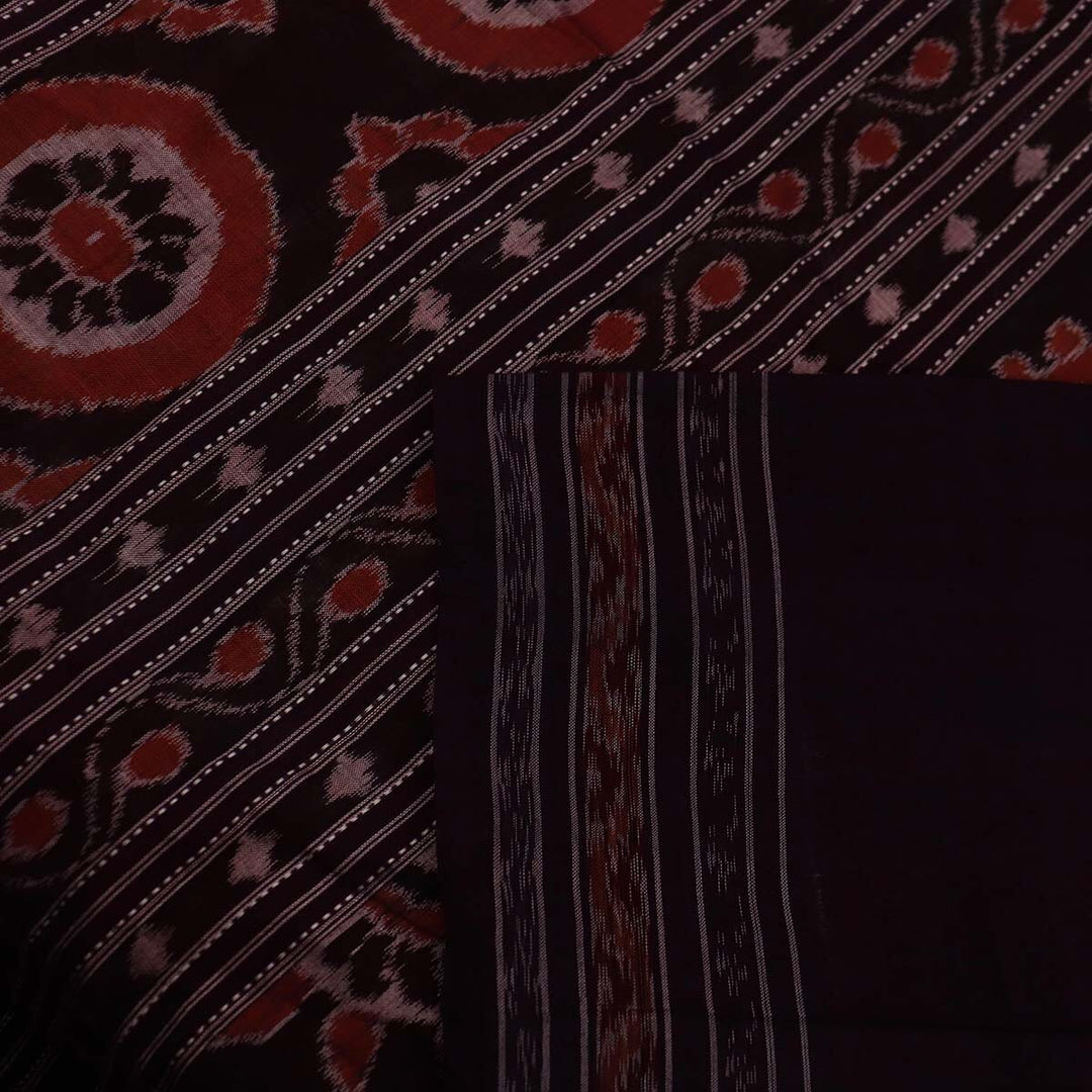 Handloom Sambalpuri Cotton Ikkat Saree Handloom Saree_Sambalpuri Cotton Priyadarshini Handloom