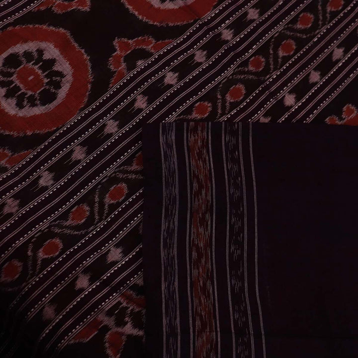Handloom Sambalpuri Cotton Ikkat Saree Handloom Saree_Sambalpuri Cotton Priyadarshini Handloom