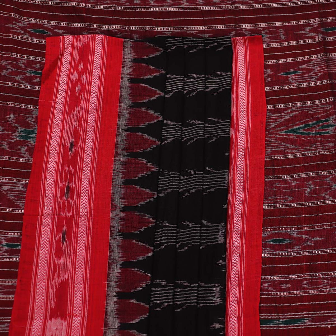 Handloom Sambalpuri Cotton Ikkat Saree Handloom Saree_Sambalpuri Cotton Priyadarshini Handloom