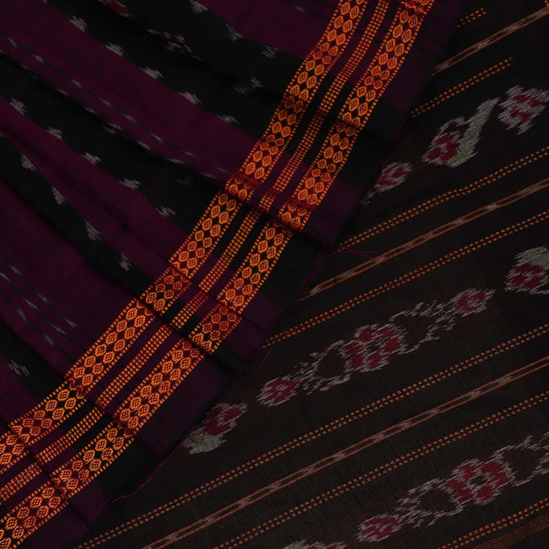 Handloom Sambalpuri Cotton Ikkat Saree Handloom Saree_Sambalpuri Cotton Priyadarshini Handloom