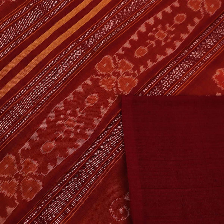Handloom Sambalpuri Cotton Ikkat Saree Handloom Saree_Sambalpuri Cotton Priyadarshini Handloom