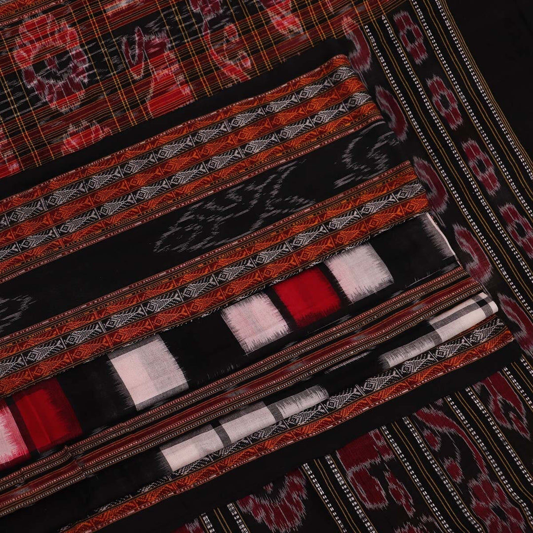 Handloom Sambalpuri Cotton Ikkat Saree Handloom Saree_Sambalpuri Cotton Priyadarshini Handloom
