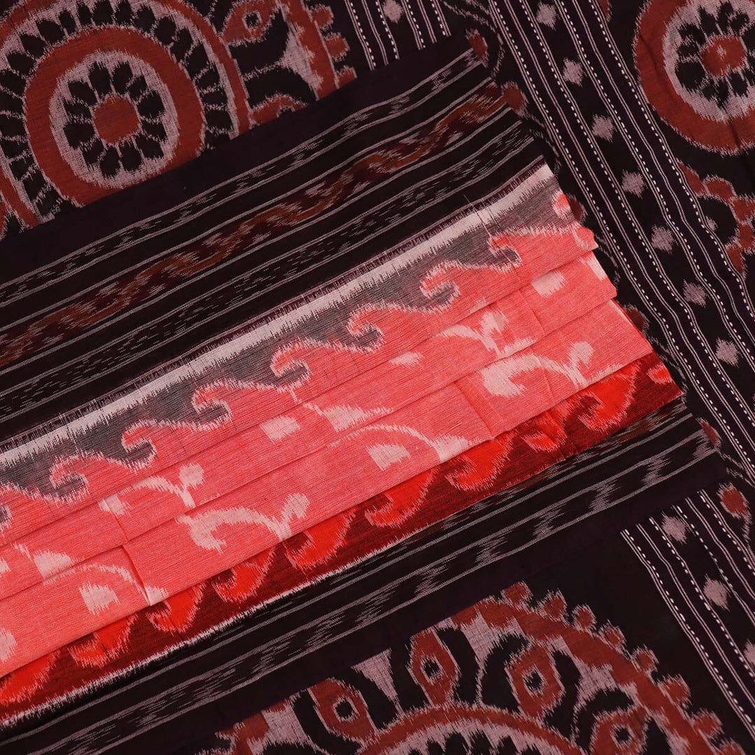 Handloom Sambalpuri Cotton Ikkat Saree Handloom Saree_Sambalpuri Cotton Priyadarshini Handloom