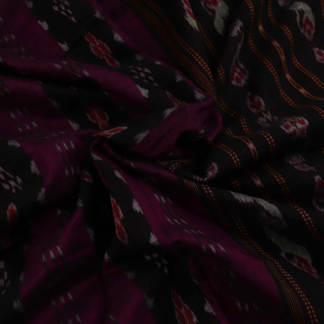 Handloom Sambalpuri Cotton Ikkat Saree Handloom Saree_Sambalpuri Cotton Priyadarshini Handloom