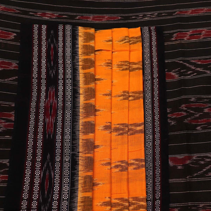 Handloom Sambalpuri Cotton Ikkat Saree Handloom Saree_Sambalpuri Cotton Priyadarshini Handloom