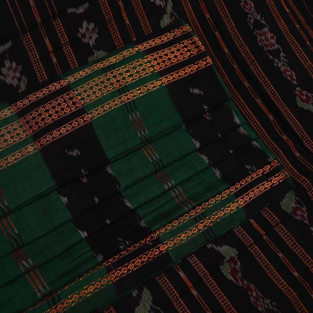 Handloom Sambalpuri Cotton Ikkat Saree Handloom Saree_Sambalpuri Cotton Priyadarshini Handloom