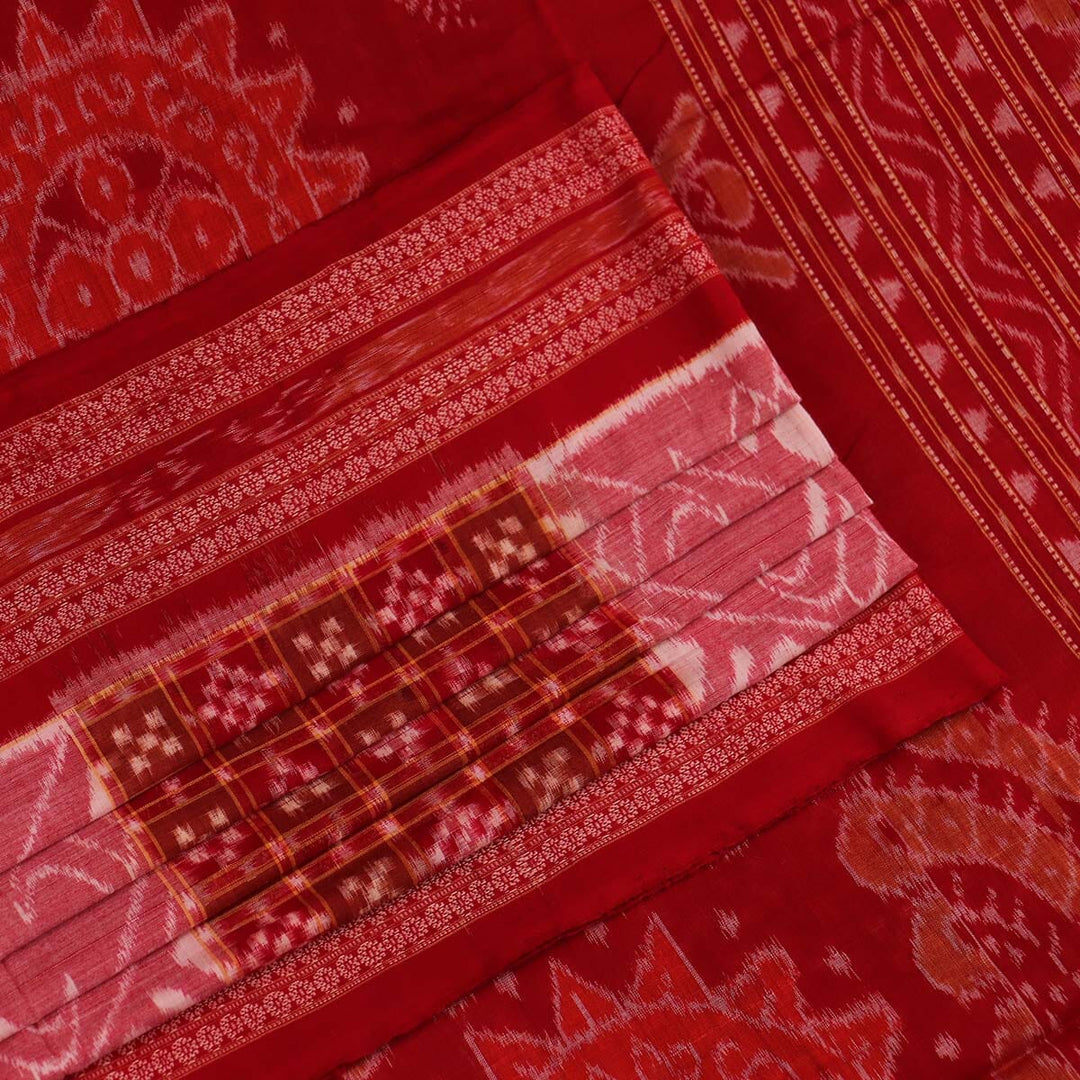 Handloom Sambalpuri Cotton Ikkat Saree Handloom Saree_Sambalpuri Cotton Priyadarshini Handloom