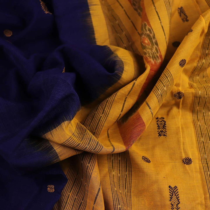 Handloom Sambalpuri Cotton Ikkat Saree Handloom Saree_Sambalpuri Cotton Priyadarshini Handloom