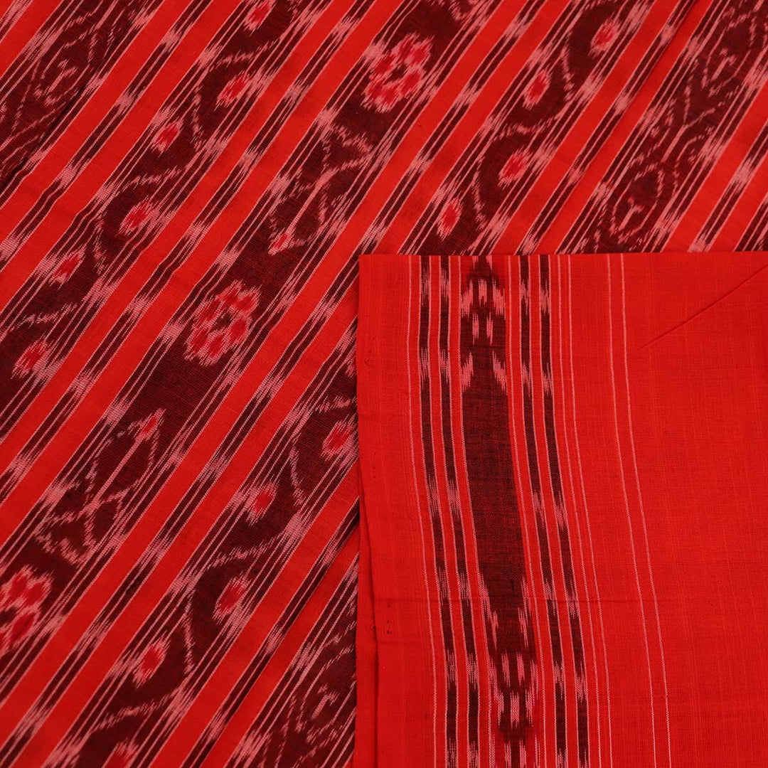 Handloom Sambalpuri Cotton Ikkat Saree Handloom Saree_Sambalpuri Cotton Priyadarshini Handloom