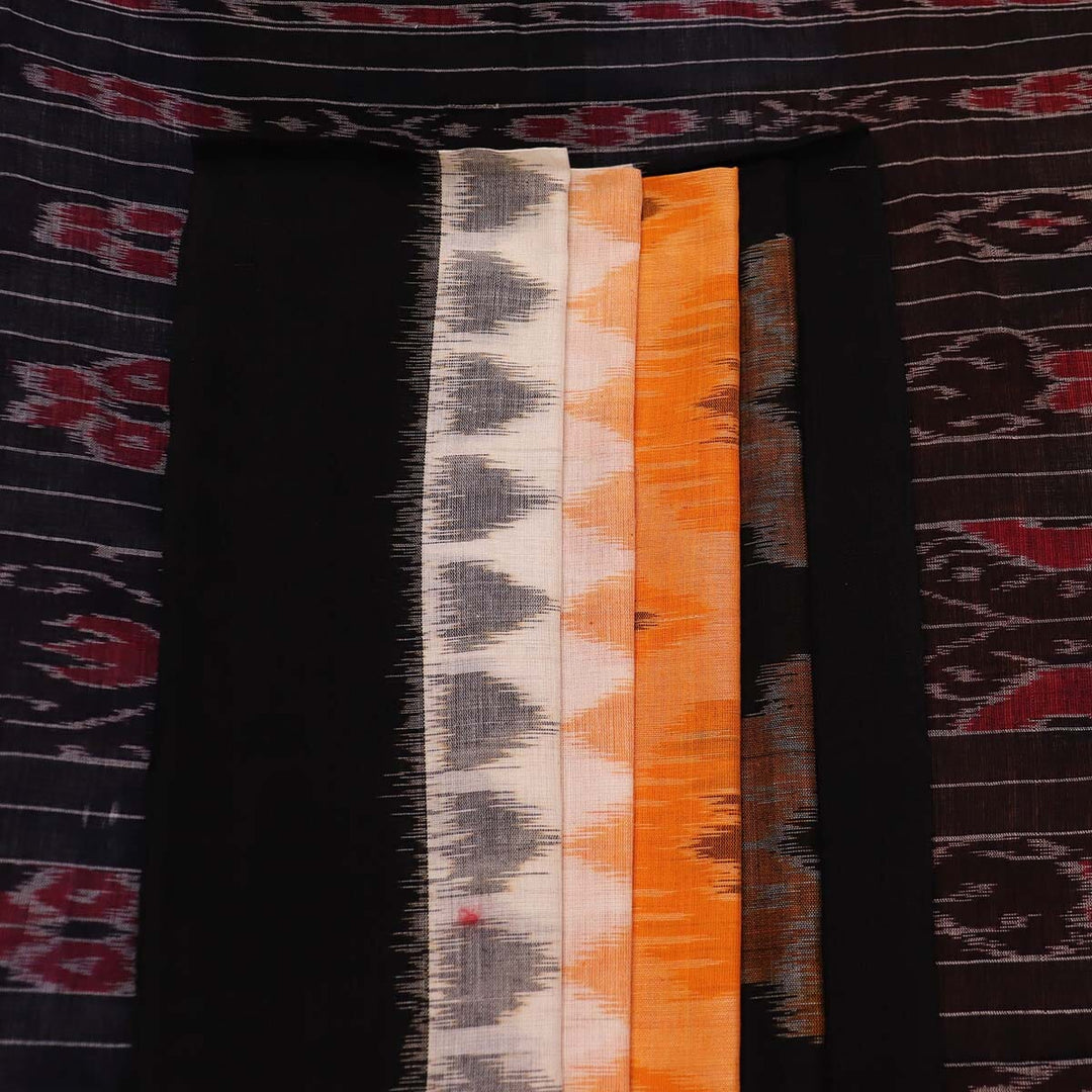 Handloom Sambalpuri Cotton Ikkat Saree Handloom Saree_Sambalpuri Cotton Priyadarshini Handloom