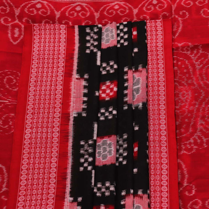 Handloom Sambalpuri Cotton Ikkat Saree Handloom Saree_Sambalpuri Cotton Priyadarshini Handloom