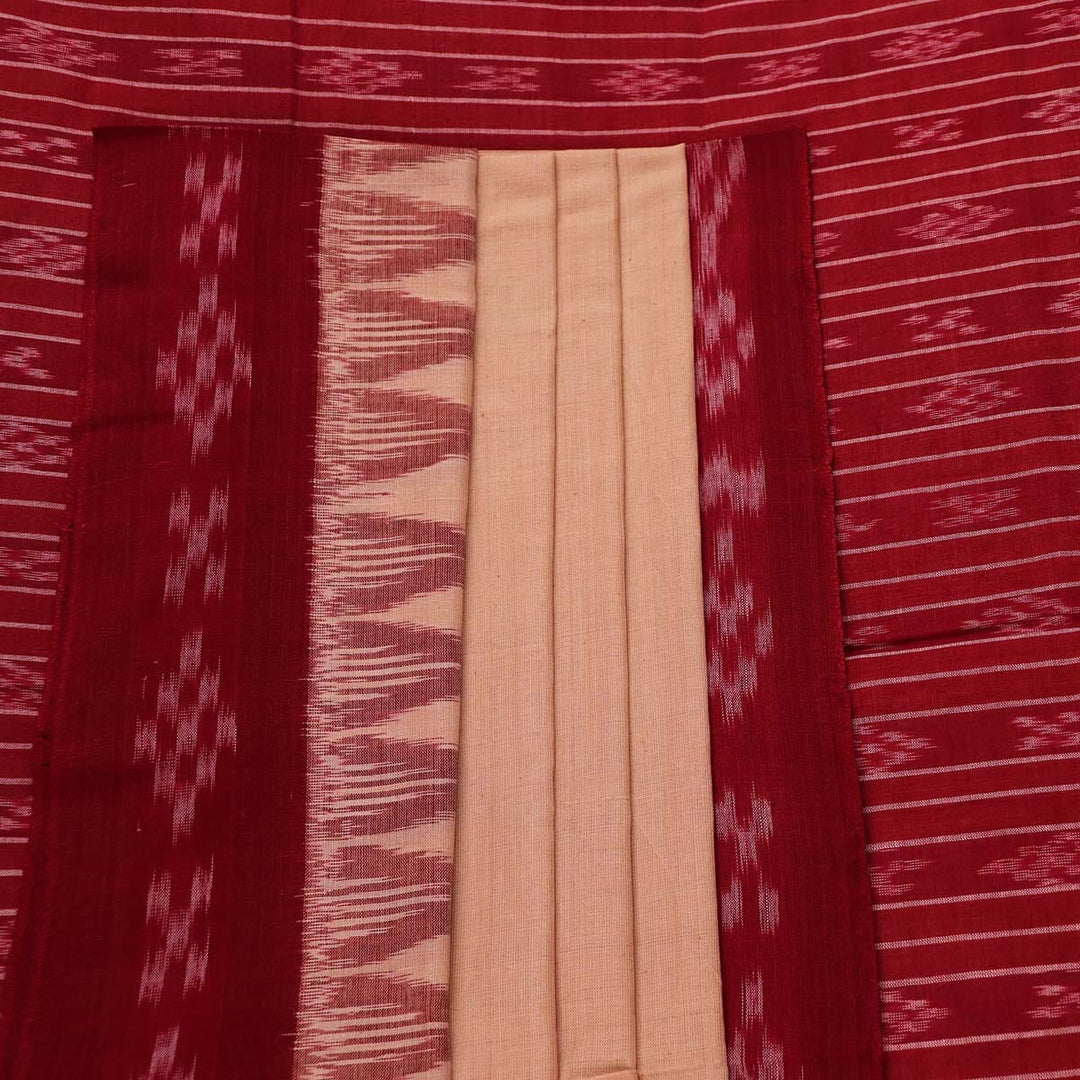 Handloom Sambalpuri Cotton Ikkat Saree Handloom Saree_Sambalpuri Cotton Priyadarshini Handloom