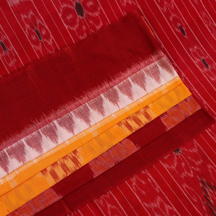 Handloom Sambalpuri Cotton Ikkat Saree Handloom Saree_Sambalpuri Cotton Priyadarshini Handloom