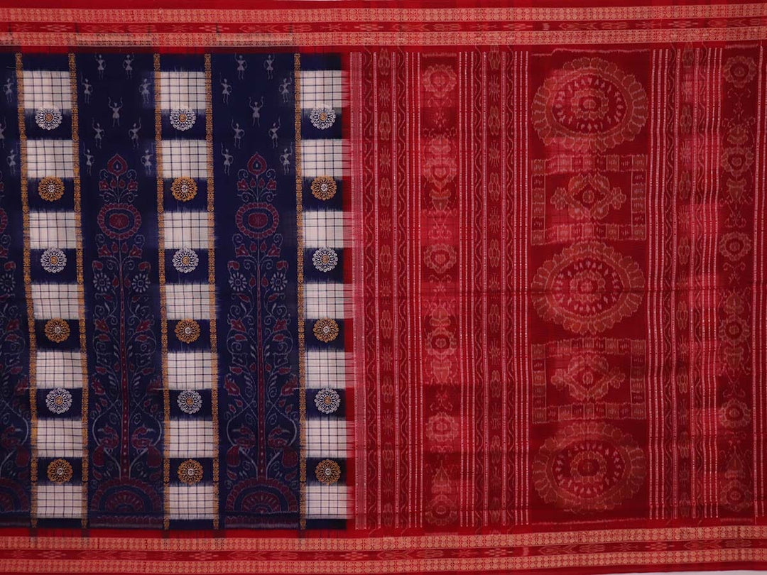 Handloom Sambalpuri Cotton Ikkat Saree Handloom Saree_Sambalpuri Cotton Priyadarshini Handloom