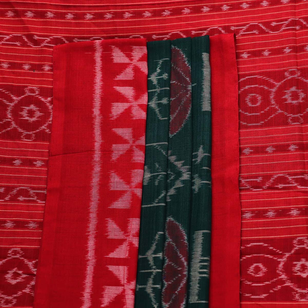 Handloom Sambalpuri Cotton Ikkat Saree Handloom Saree_Sambalpuri Cotton Priyadarshini Handloom