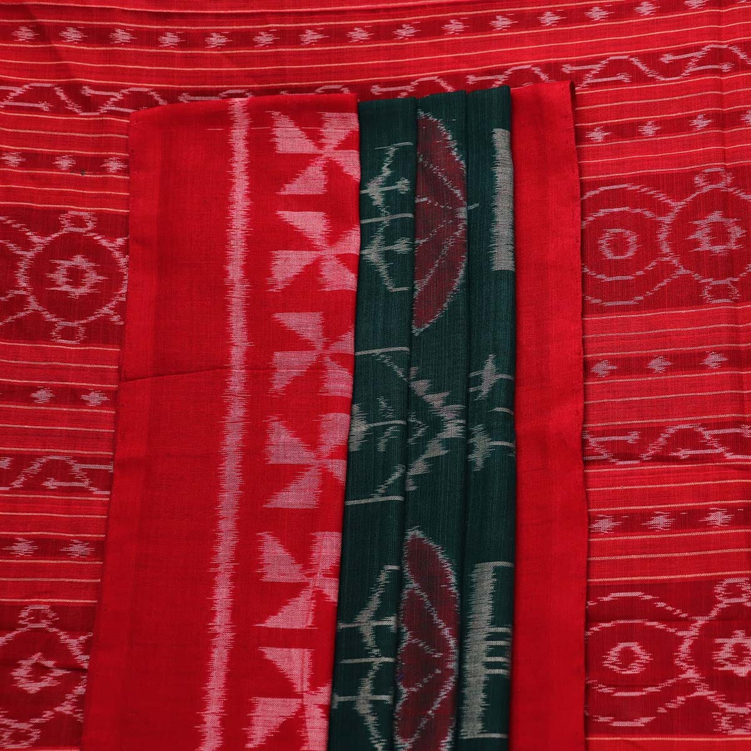 Handloom Sambalpuri Cotton Ikkat Saree Handloom Saree_Sambalpuri Cotton Priyadarshini Handloom