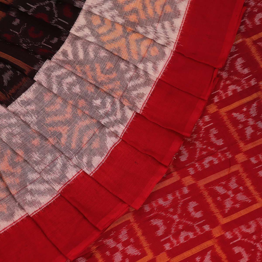 Handloom Sambalpuri Cotton Ikkat Saree Handloom Saree_Sambalpuri Cotton Priyadarshini Handloom