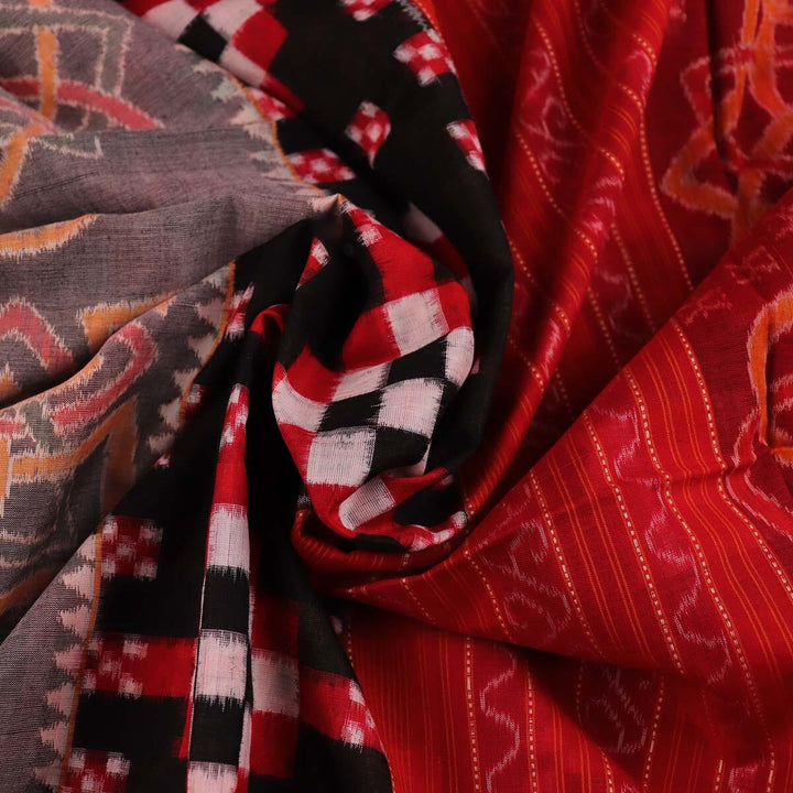 Handloom Sambalpuri Cotton Ikkat Saree Handloom Saree_Sambalpuri Cotton Priyadarshini Handloom