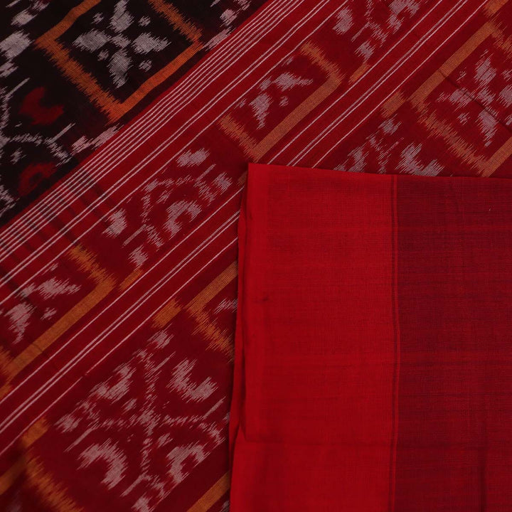 Handloom Sambalpuri Cotton Ikkat Saree Handloom Saree_Sambalpuri Cotton Priyadarshini Handloom